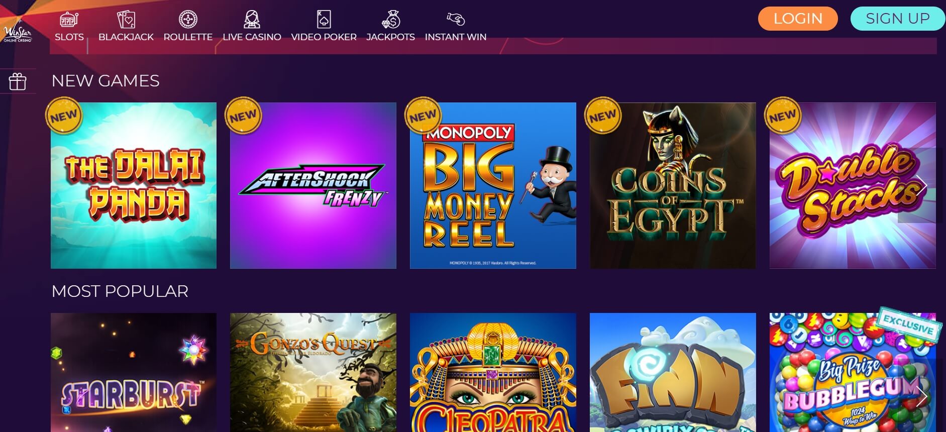 winstar casino new slot sites review