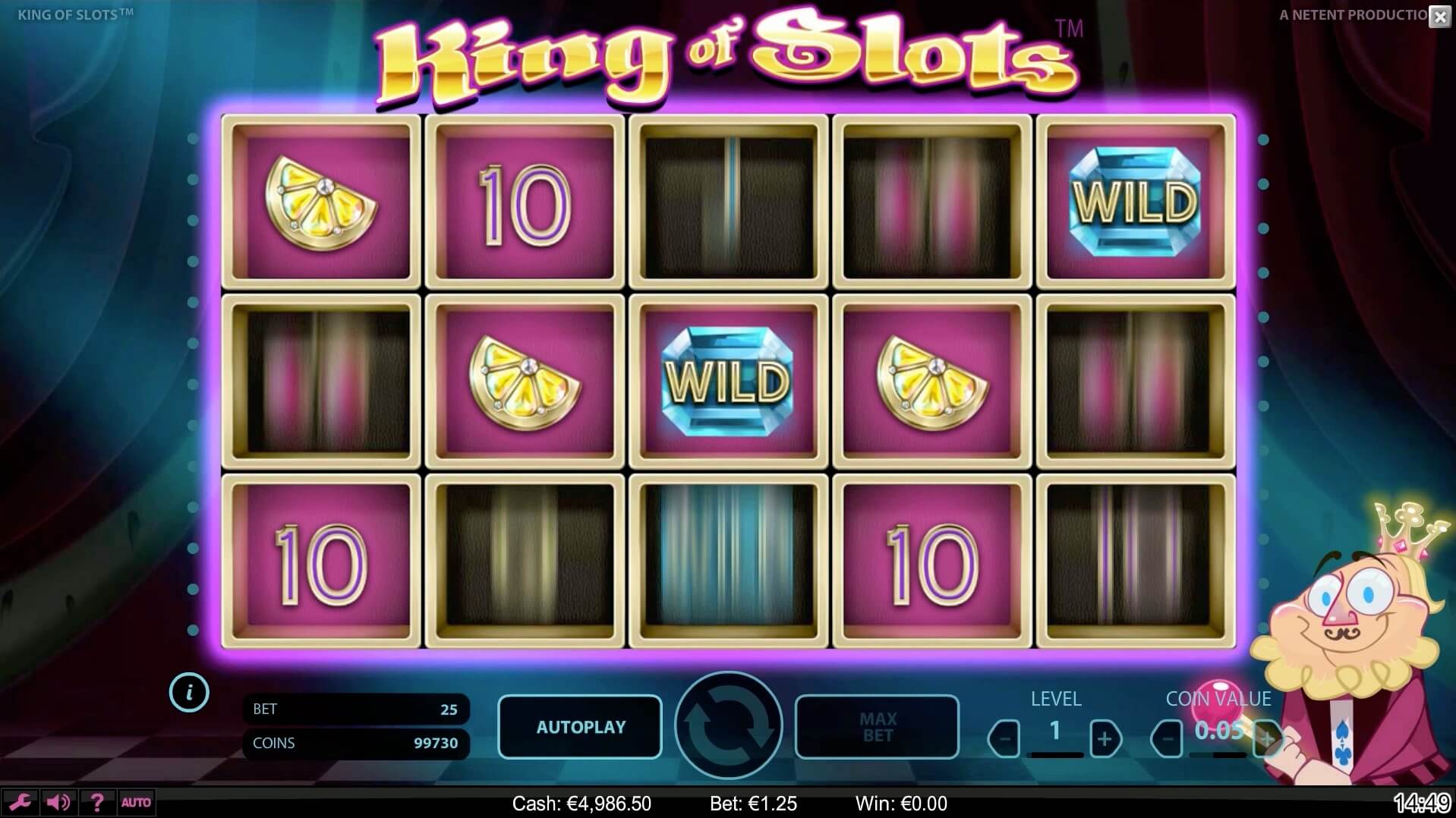 king of slots slot machine by netent