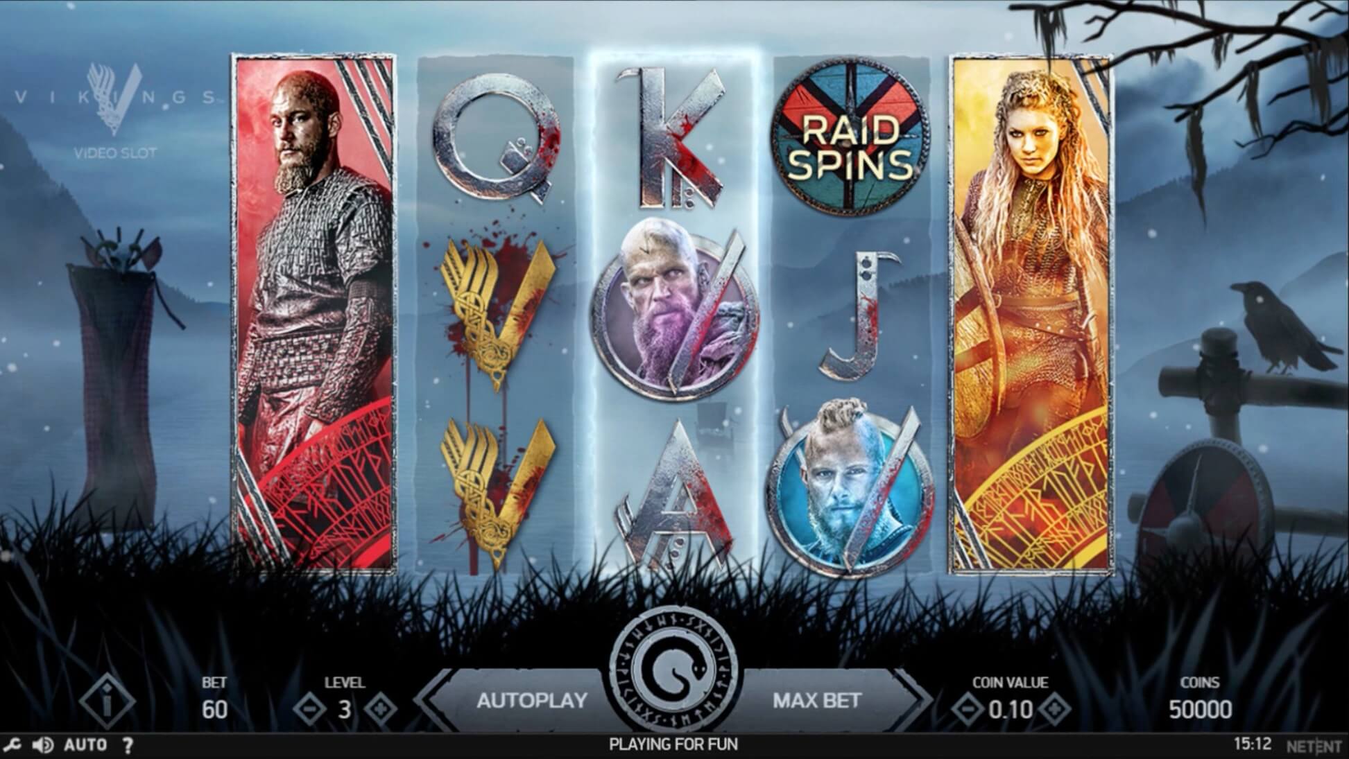 new slot sites vkings screen